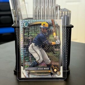 2025 Bowman - Chrome Prospects Jesus Made #BCP-50 Mojo Refractor (RC)